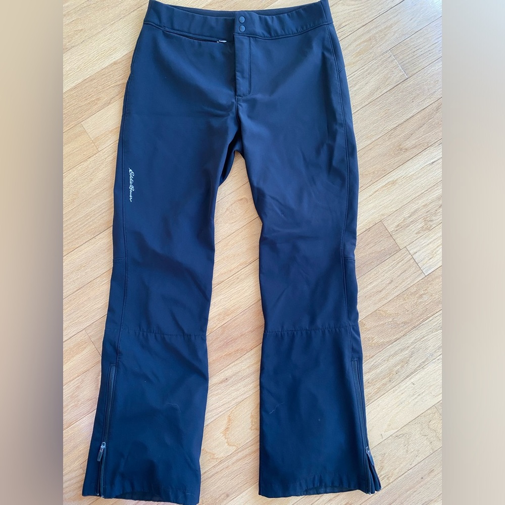 Womens Eddie Bauer fleece lined snow pants